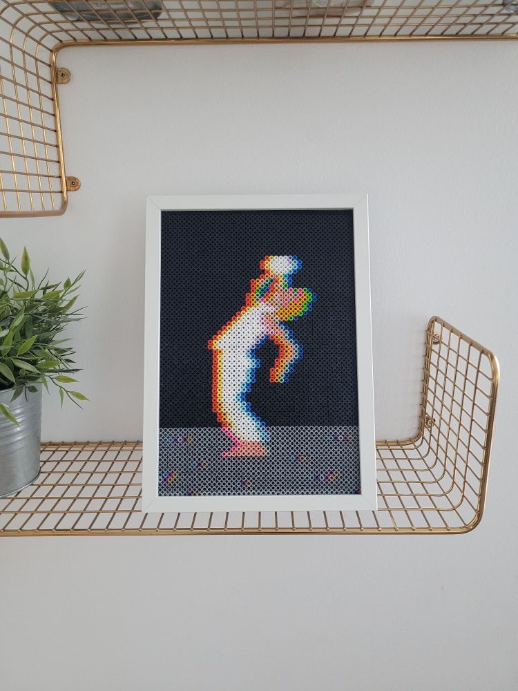 Prince of Persia glitch pixel art made by @caveofpixels 