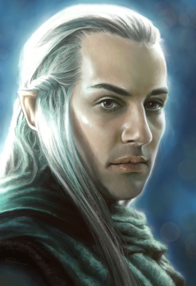 Haldir of Lórien, Lord of the Rings, portrayed by actor Craig Parker 