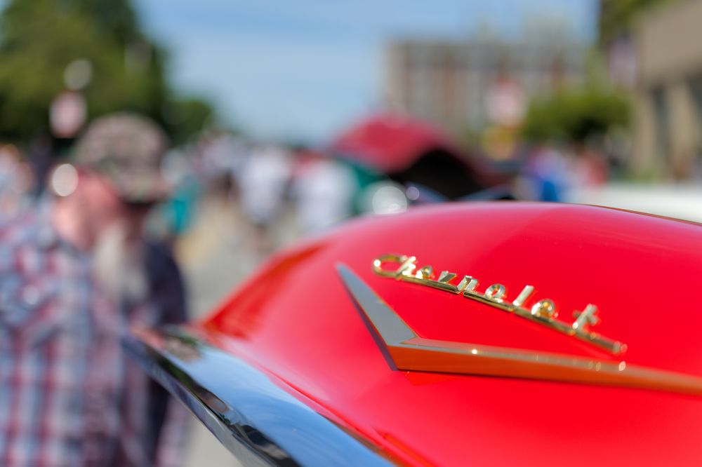 The Car Show on Main Street in Yarmouth, Nova Scotia