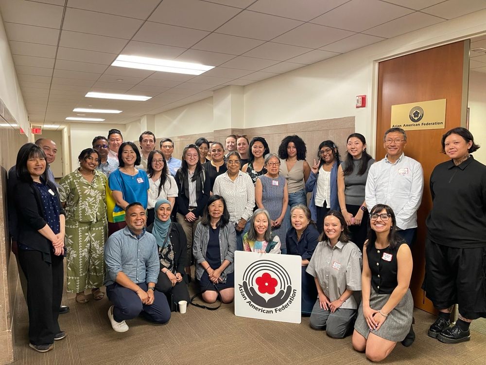 A group photo of participants at the Asian American Federation’s member convening.
