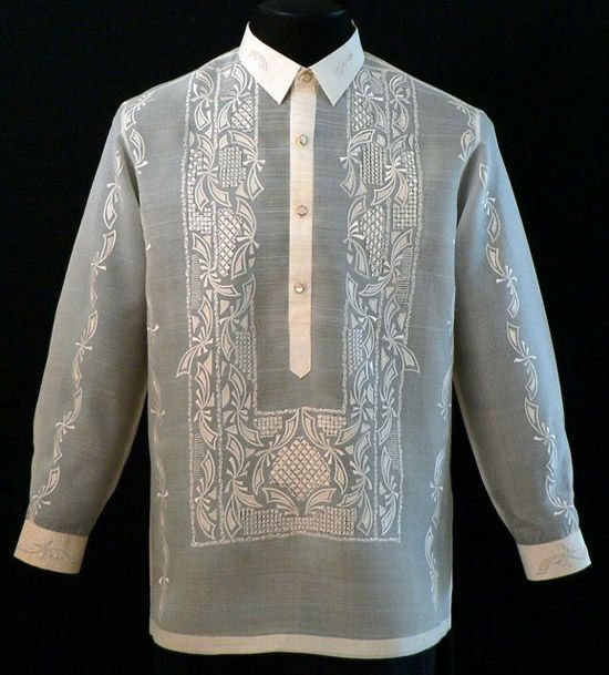 A picture of the Barong Tagalog.