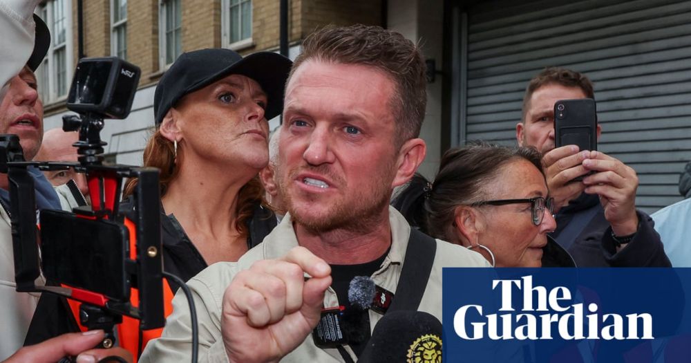 Video posted online showed the far-right activist near a man lying on the ground at St Pancras station