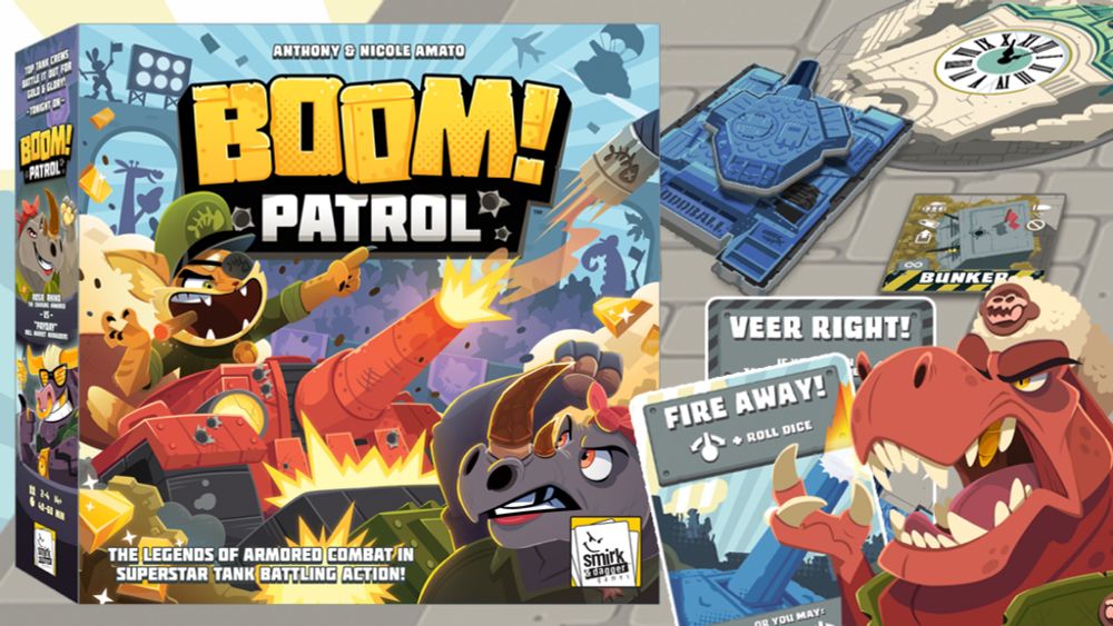 BOOM Patrol - Arcade-style Tank Battling Action!