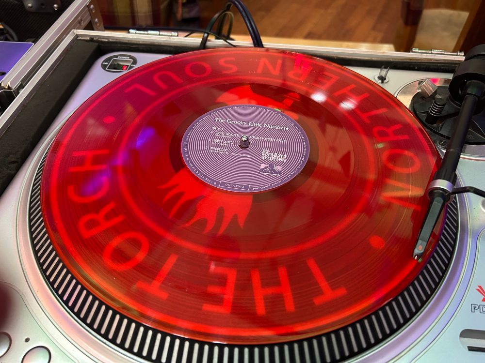 Red vinyl copy of THE 53RD & 3RD SINGLES album by The Groovy Little Numbers