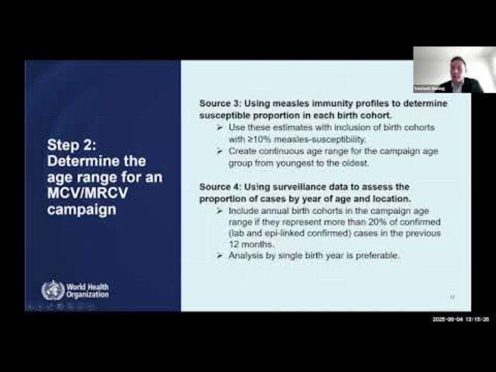 Targeted and selective strategies in measles and rubella vaccination campaigns: interim guidance
