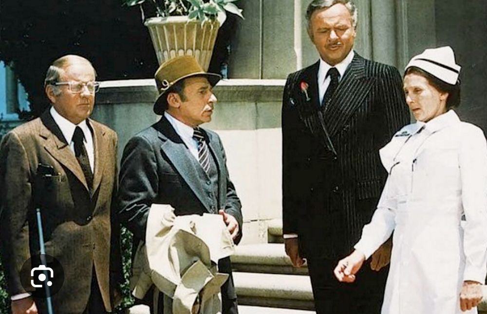 Mel Brooks in High Anxiety 