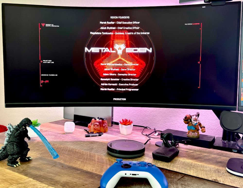 Metal Eden via Steam Link on the Mac Mini M4