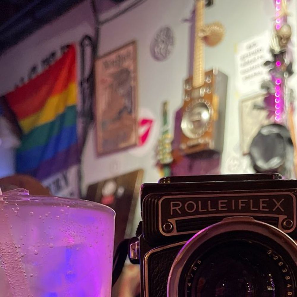 Christopher Chen on Instagram: "Celebrating 1st day of June w/a “Tall Girl” (Gorae honeydew soju, lime, & fizz) & drinking buddy (Franke & Heidecke Wide-Angle Rolleiflex + Carl Zeiss 55/4 Distagon (c....