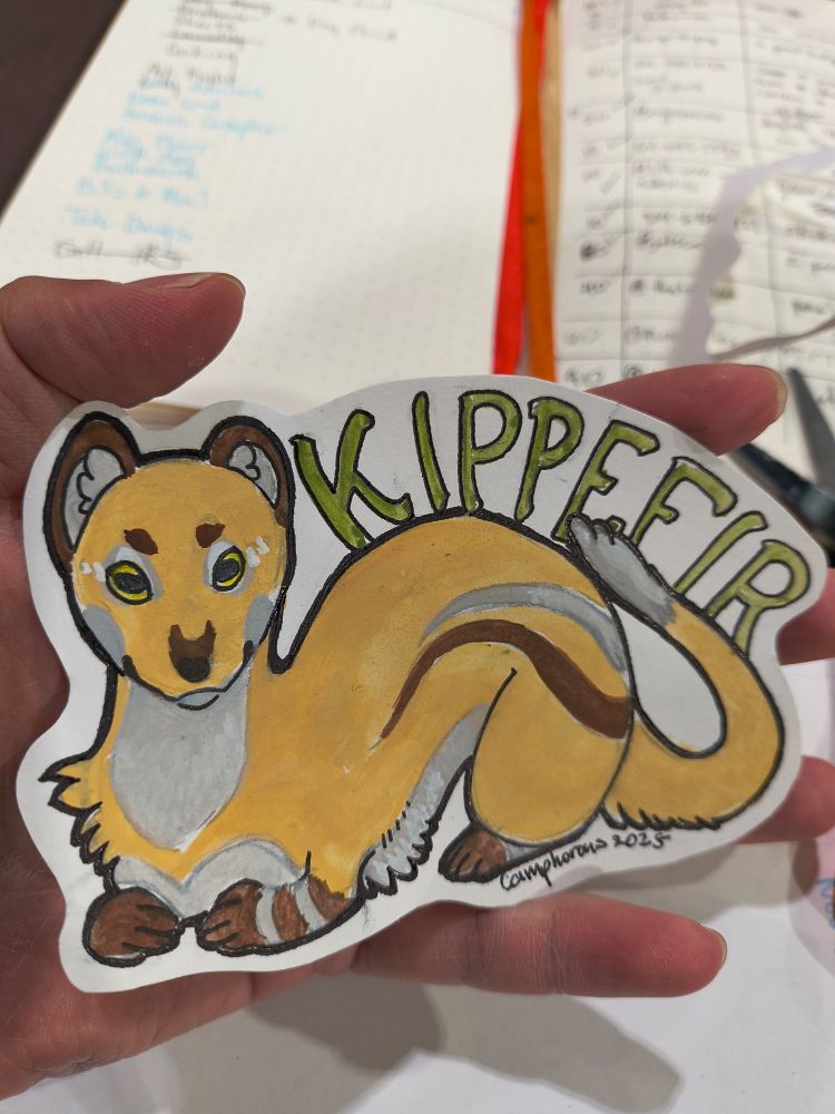 Drawing of a mongoose.