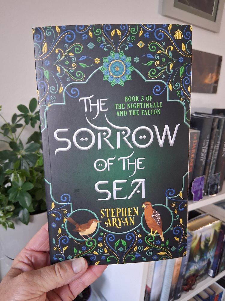 Book cover of The Sorrow of the Sea by Stephen Aryan 