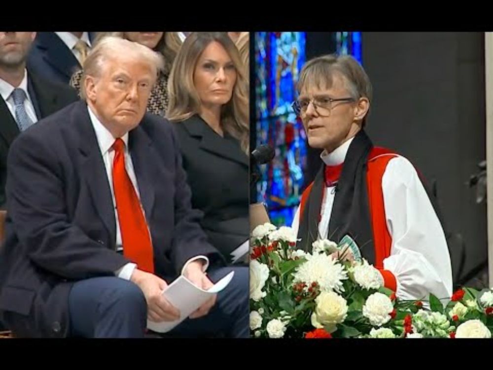 WOW: Bishop calls out Trump TO HIS FACE at church