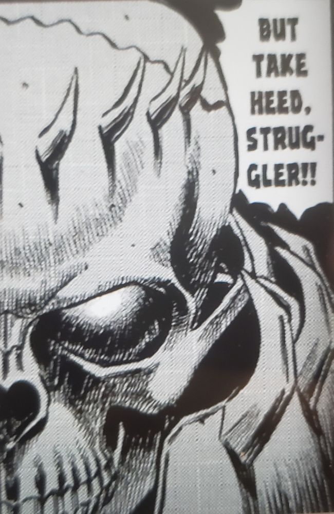 But take heed struggler - Berserk