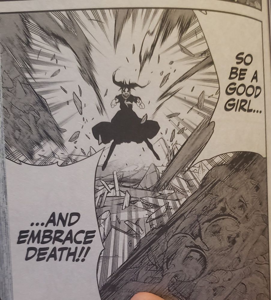 So be a good girl and embrace Death - Kaiju no 8