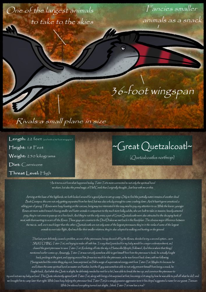 (Side-note; drawing pterosaurs is very hard)