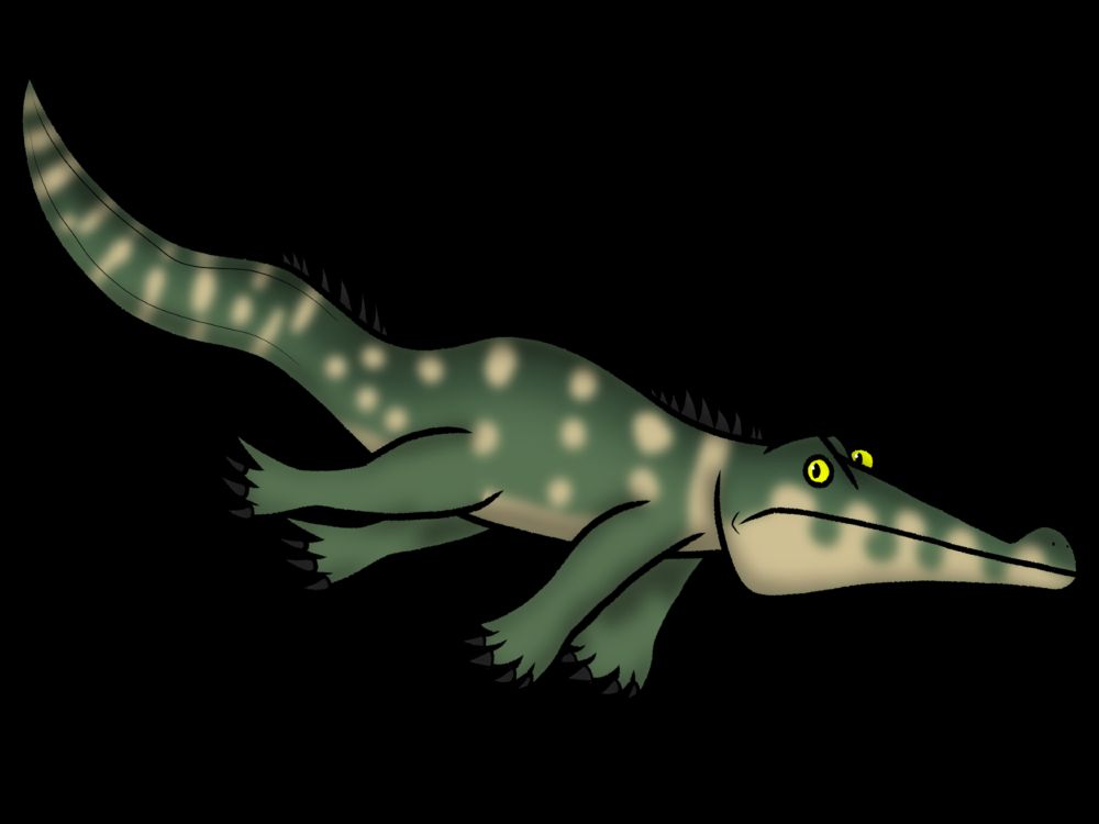 ~Champsosaurus laramiensis~