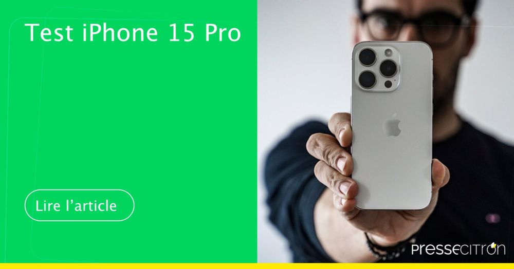 Test iPhone 15 Pro : un mois après, que pense-t-on de l’iPhone le plus critiqué de l’histoire ...