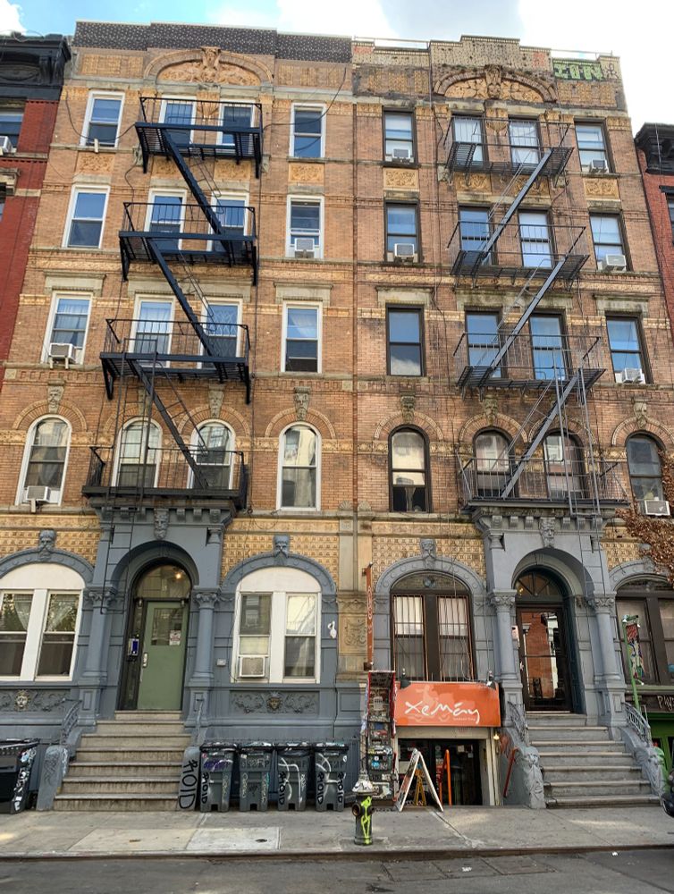 Apartment buildings in New York’s east side 