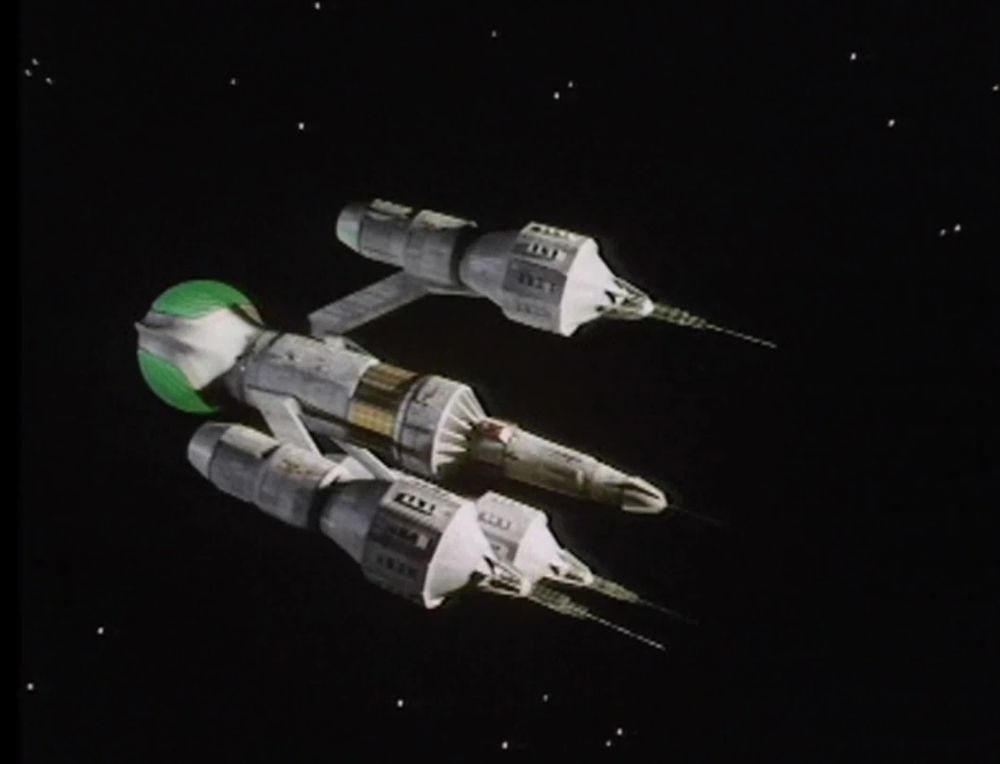The starship LIBERATOR from BLAKE'S 7.