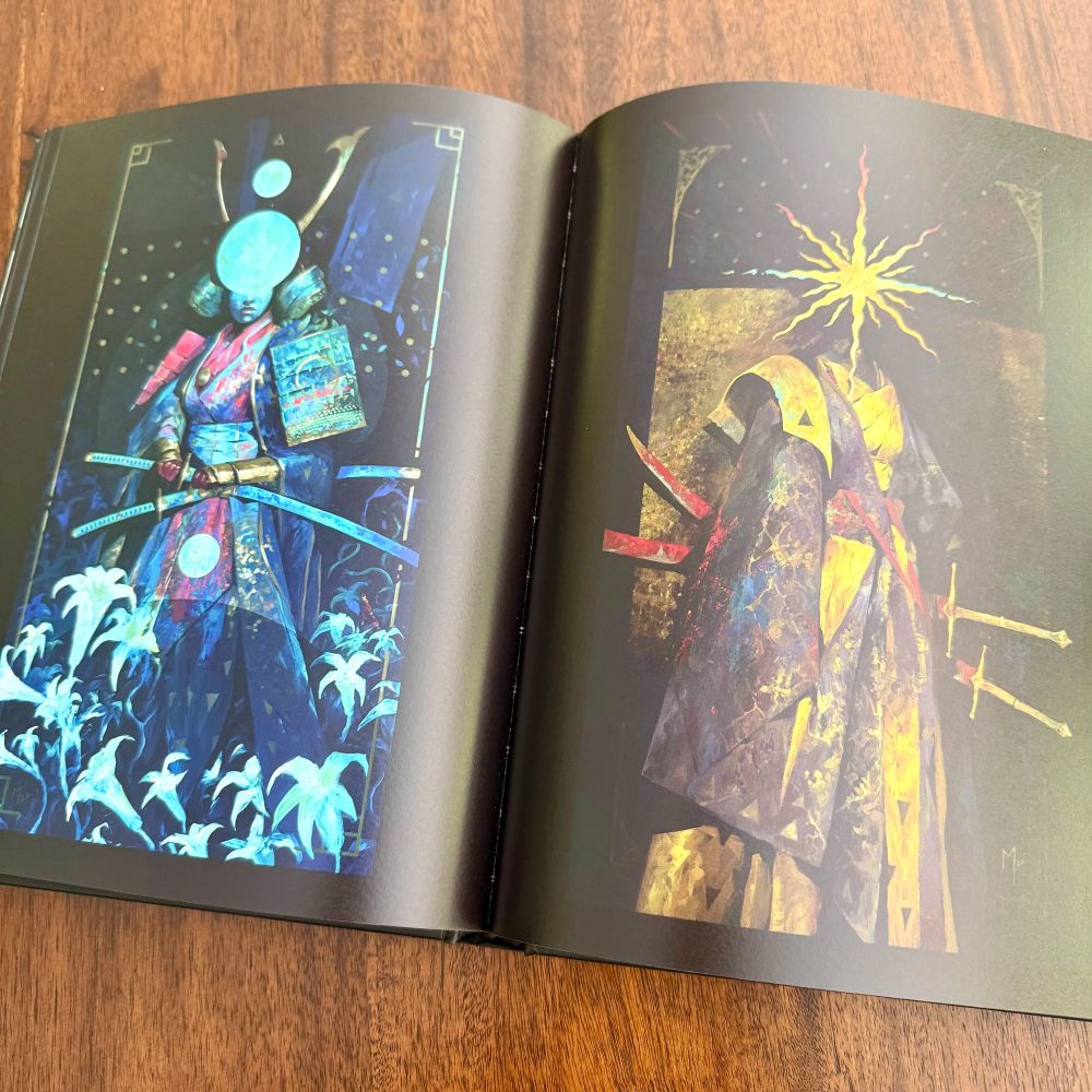 My favorite works of Mayer's. "Moon Guard" and "Sun Gaurd".