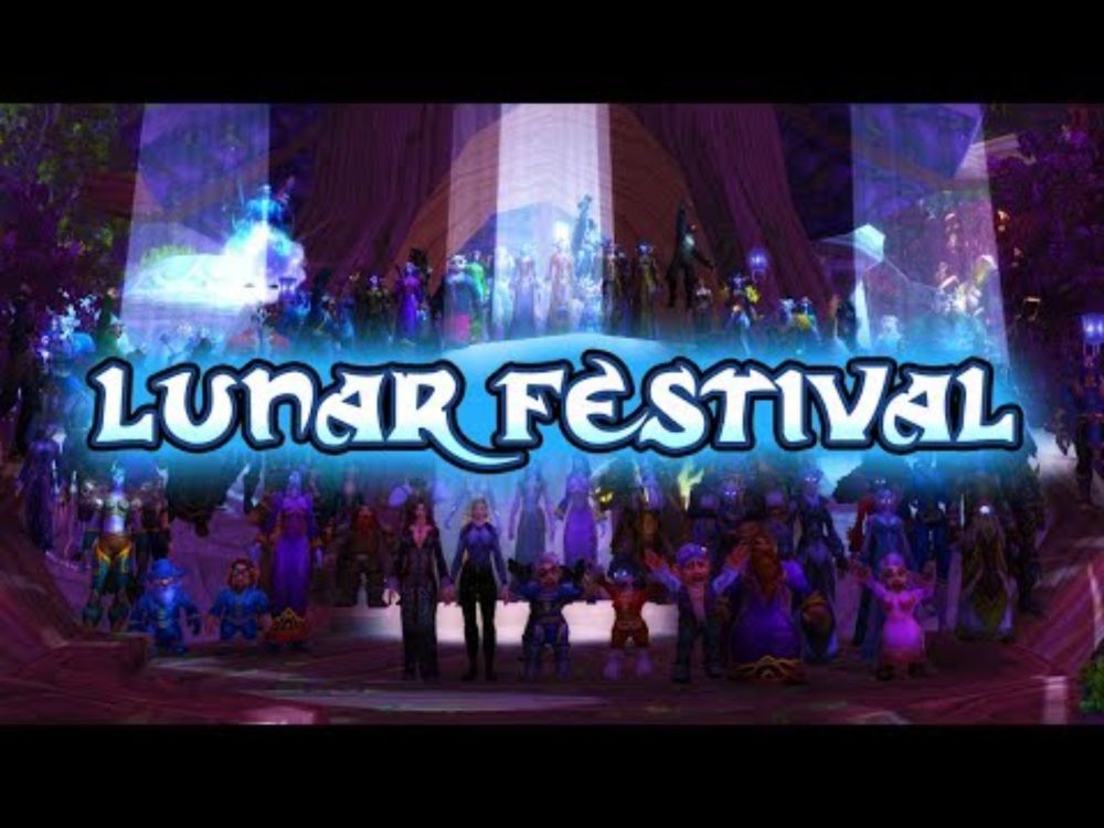 [Community Event] Lunar Festival in Darnassus 2018