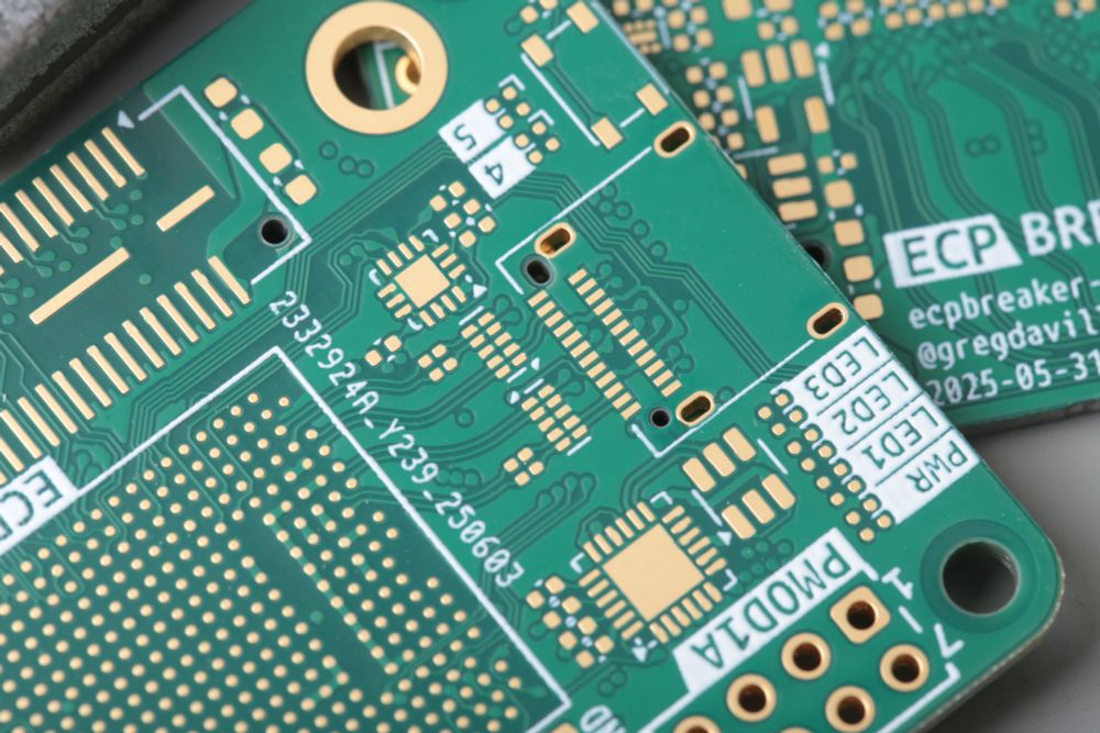 Circuit board macro photo
