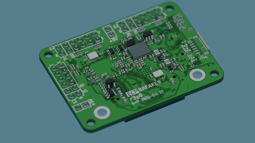 Circuit board render
