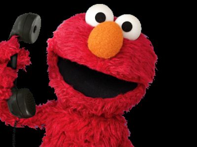 Elmo on the other line.