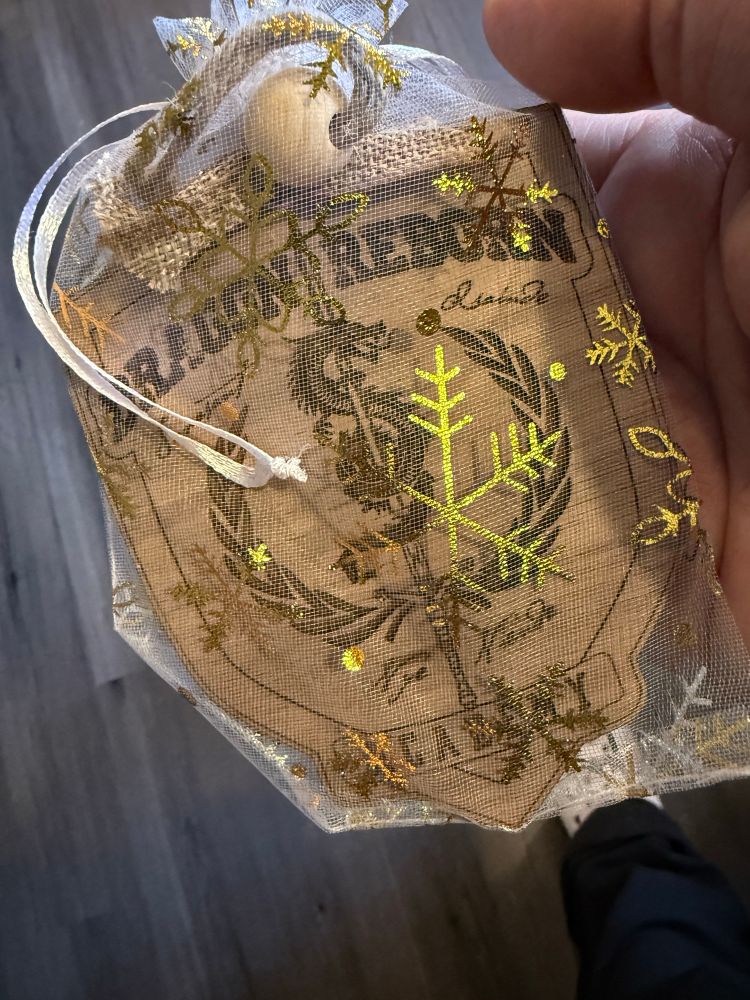 Lovely Randland Souvenir Series ornament in fancy bag 