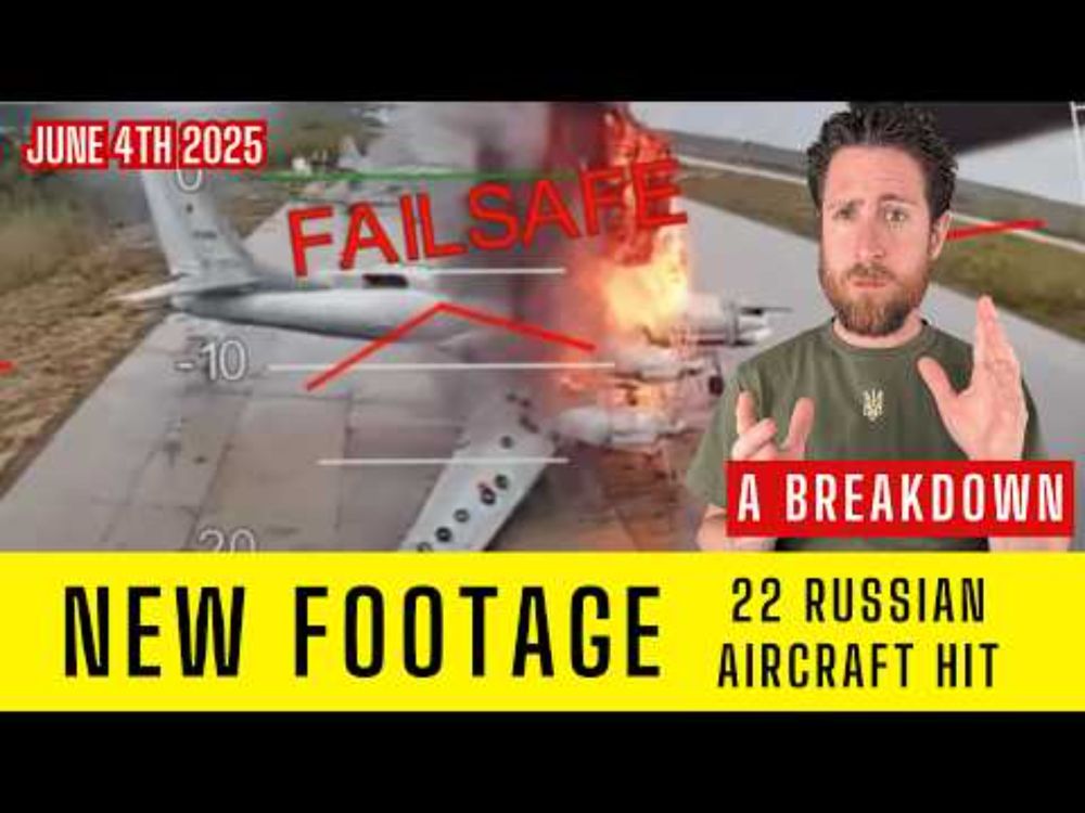 Ukraine’s Operation Spiderweb: New Footage of Russian Bombers Hit | Full Breakdown