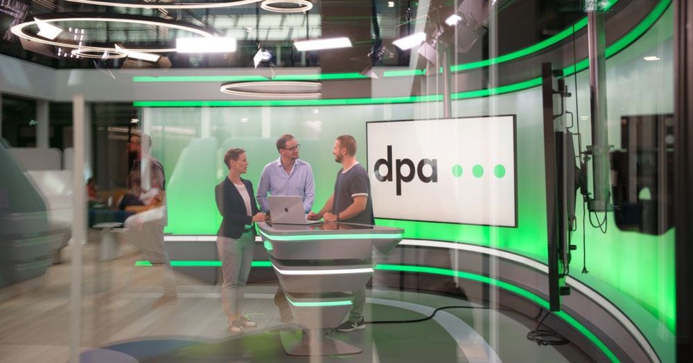 TV- und Podcast-Studio der dpa mieten