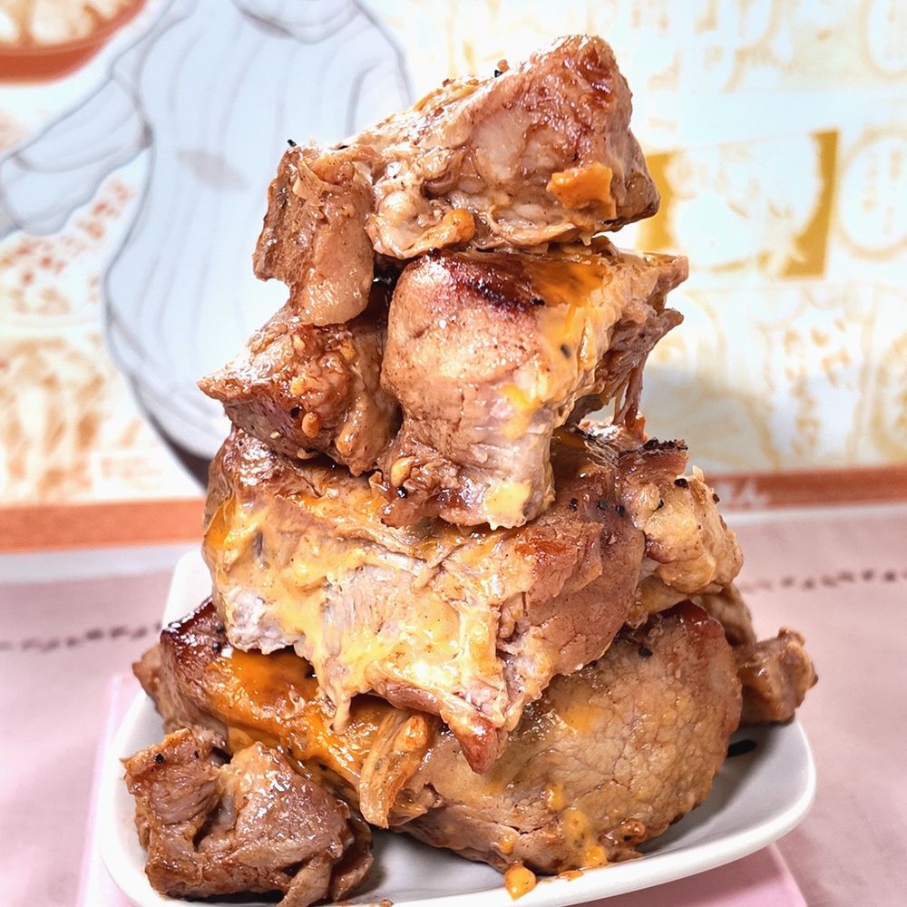 ホロ肉ドカンとBBQカレー(LEVEL4) テイクアウト おにくのタワー