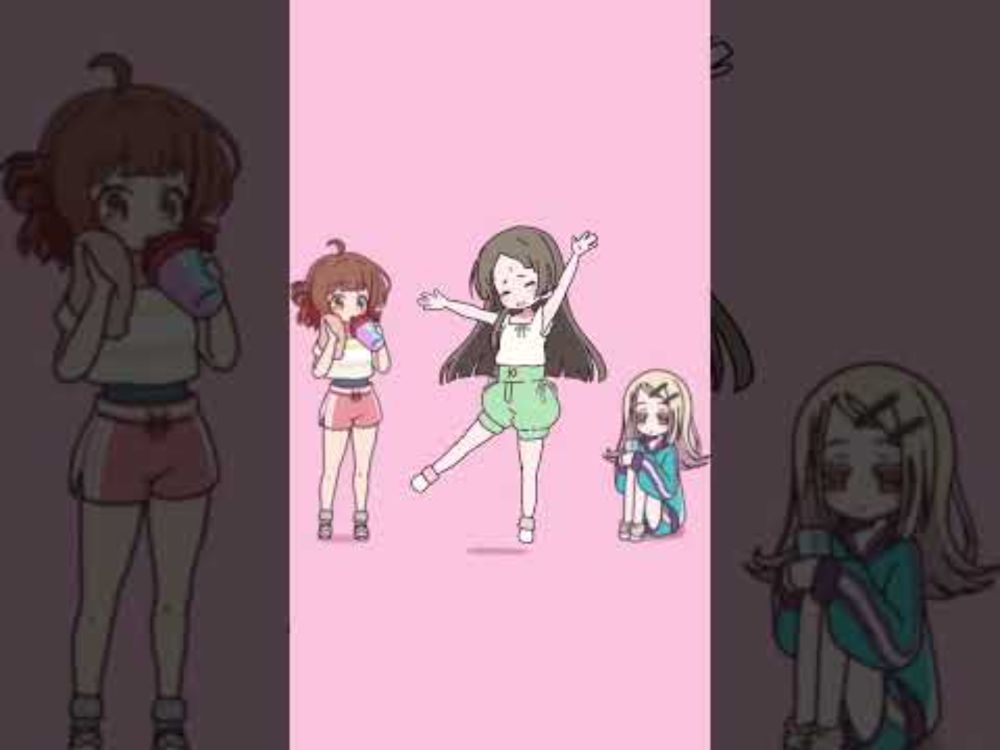 学マス補習組でざこざこダンス #篠澤広 #倉本千奈 #花海佑芽