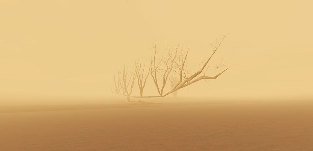 I saw a creepy long tree somewhere on the internet ones. I don't know who made that drawing. Hopefully I can find the creepy artist