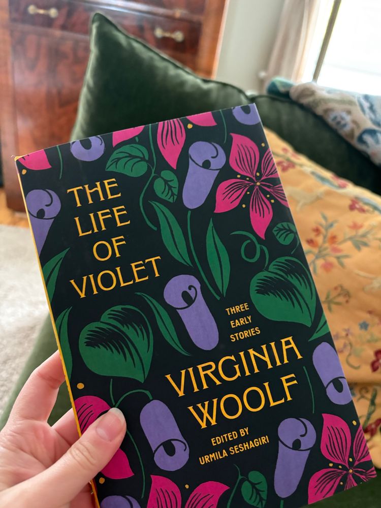 A copy of The Life of Violet by Virginia Woolf 