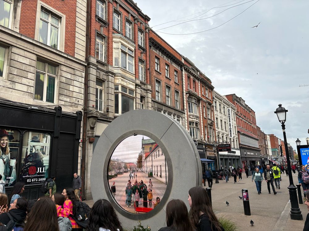 Portal in Dublin, Ireland