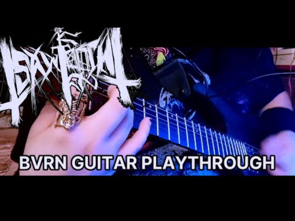 Sawtooth - BVRN (GUITAR PLAYTHROUGH)