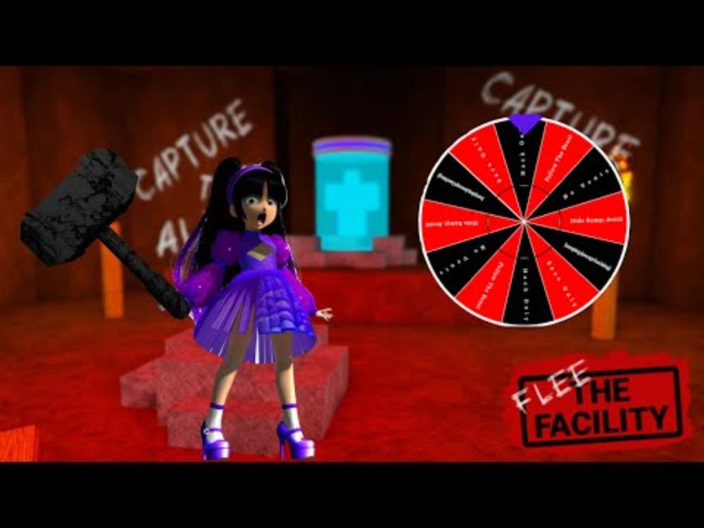 Flee The Facility (Live!) SPIN THE WHEEL CHALLENGES #roblox