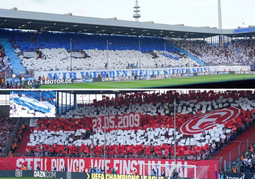 Choreografien & Pyro beim Relegationsspiel in Bochum - Faszination Fankurve