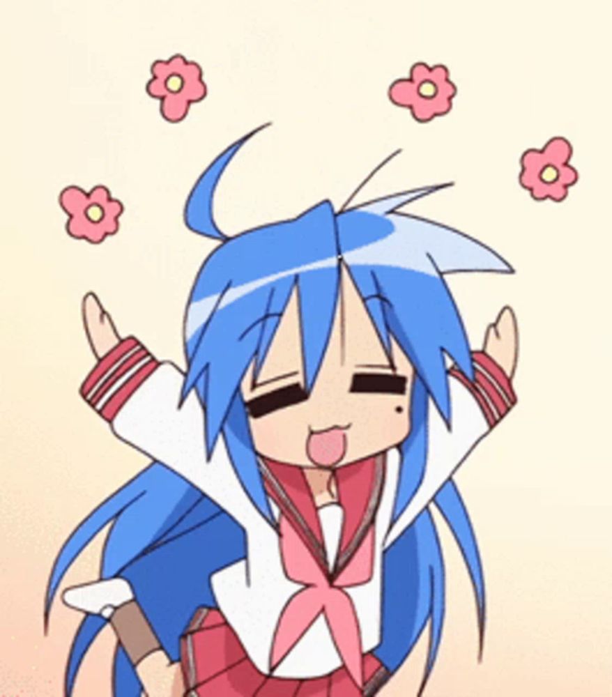 Luckystar Animegirl GIF