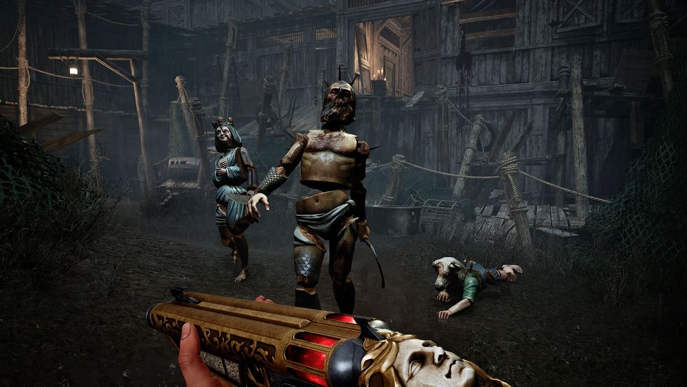 Uma imagem do FPS de terror Crisol: Theater of Idols