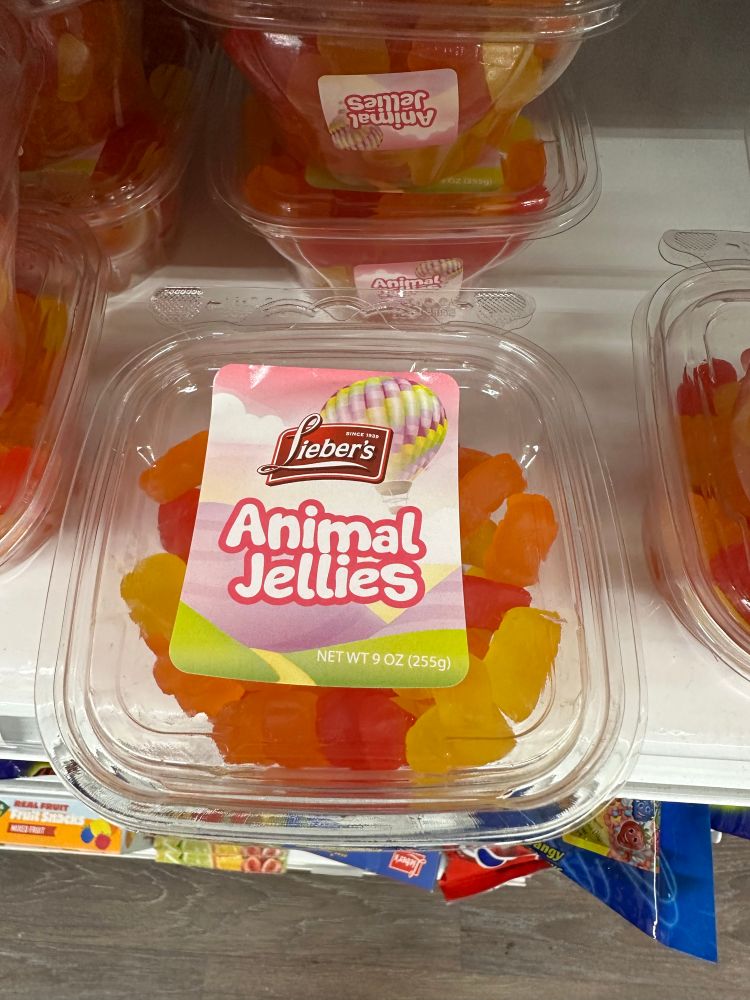 Fruity jelly candy. 