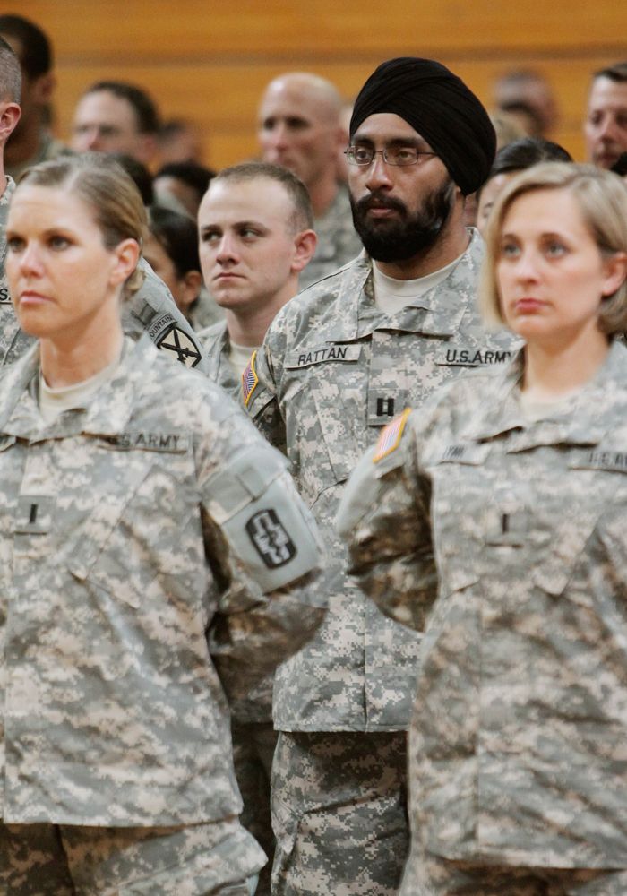 1st Sikh in years graduates Army officer school