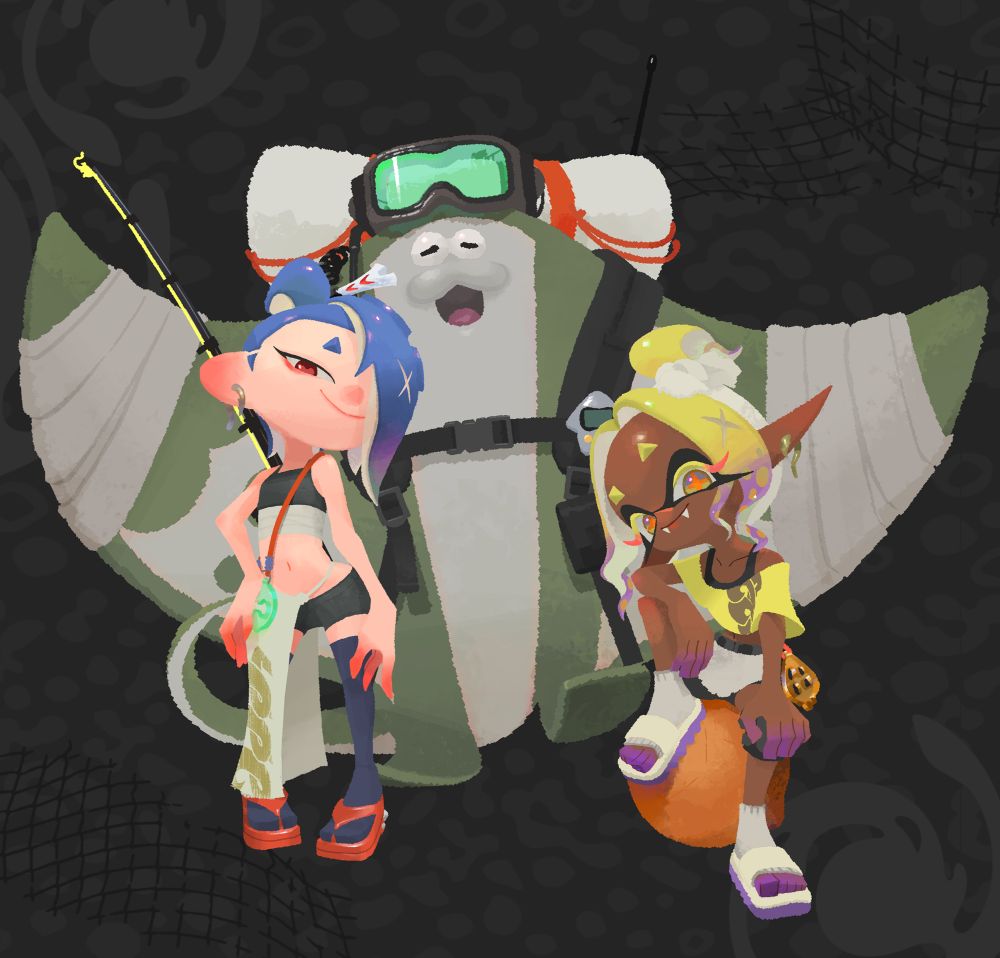 Deep Cut Artwork from Splatoon Raiders 