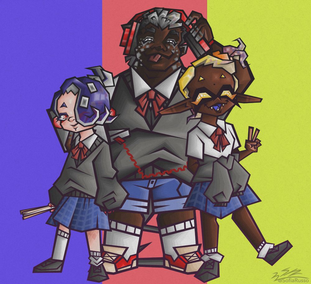 New Deep Cut (Splatoon) artwork