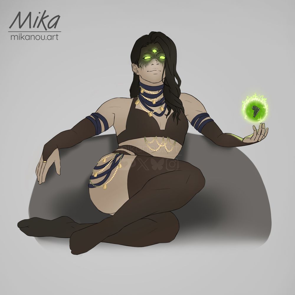 example of a base colour sketch