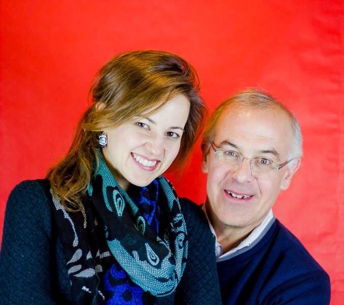 David Brooks, in a high school homecoming pic of his wife.