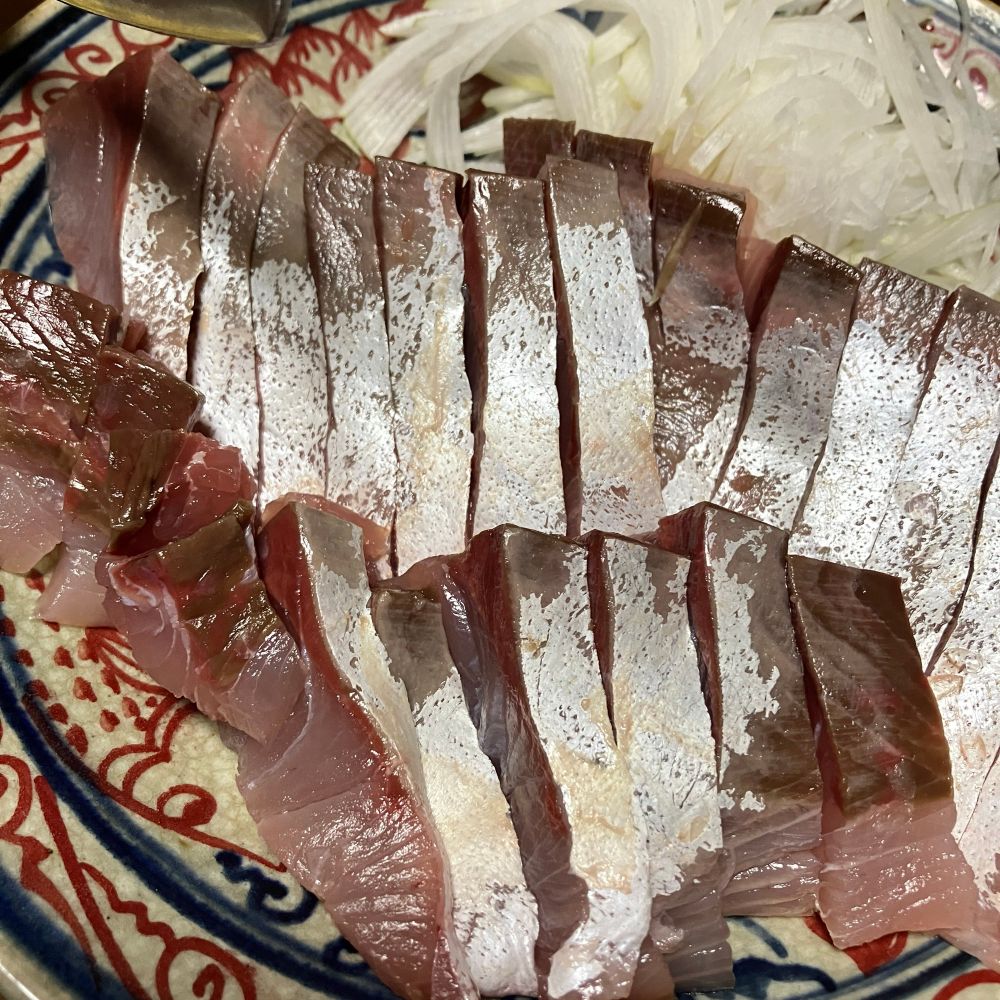 ワラサのお刺身
腹側