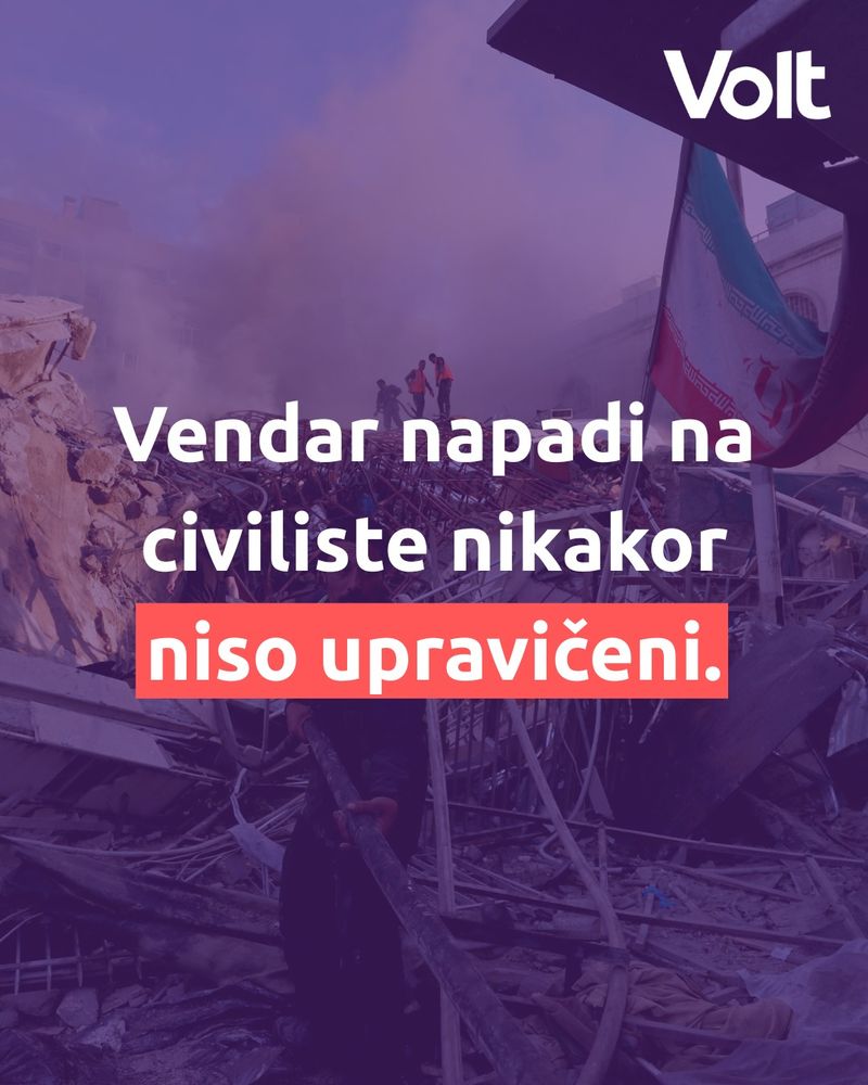 Vendar napadi na vojaške cilje nikakor niso upravičeni.