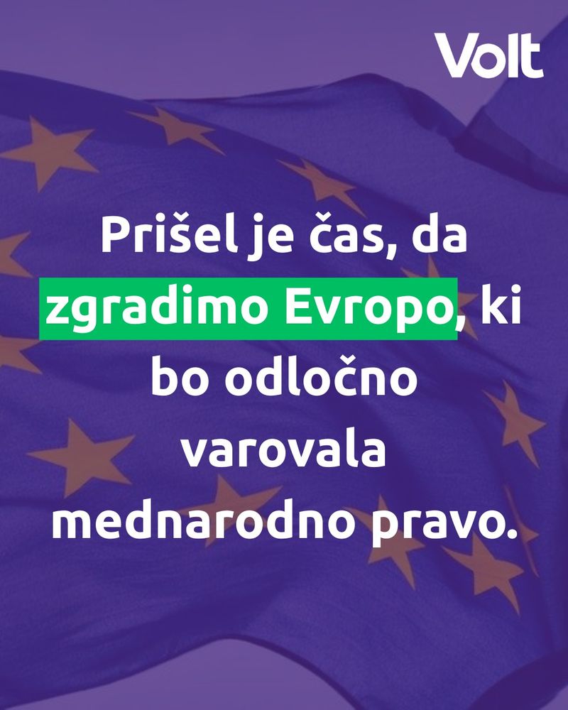 Prišel je čas, da zgradimo Evropo, ki bo odločno varovala mednarodno pravo.