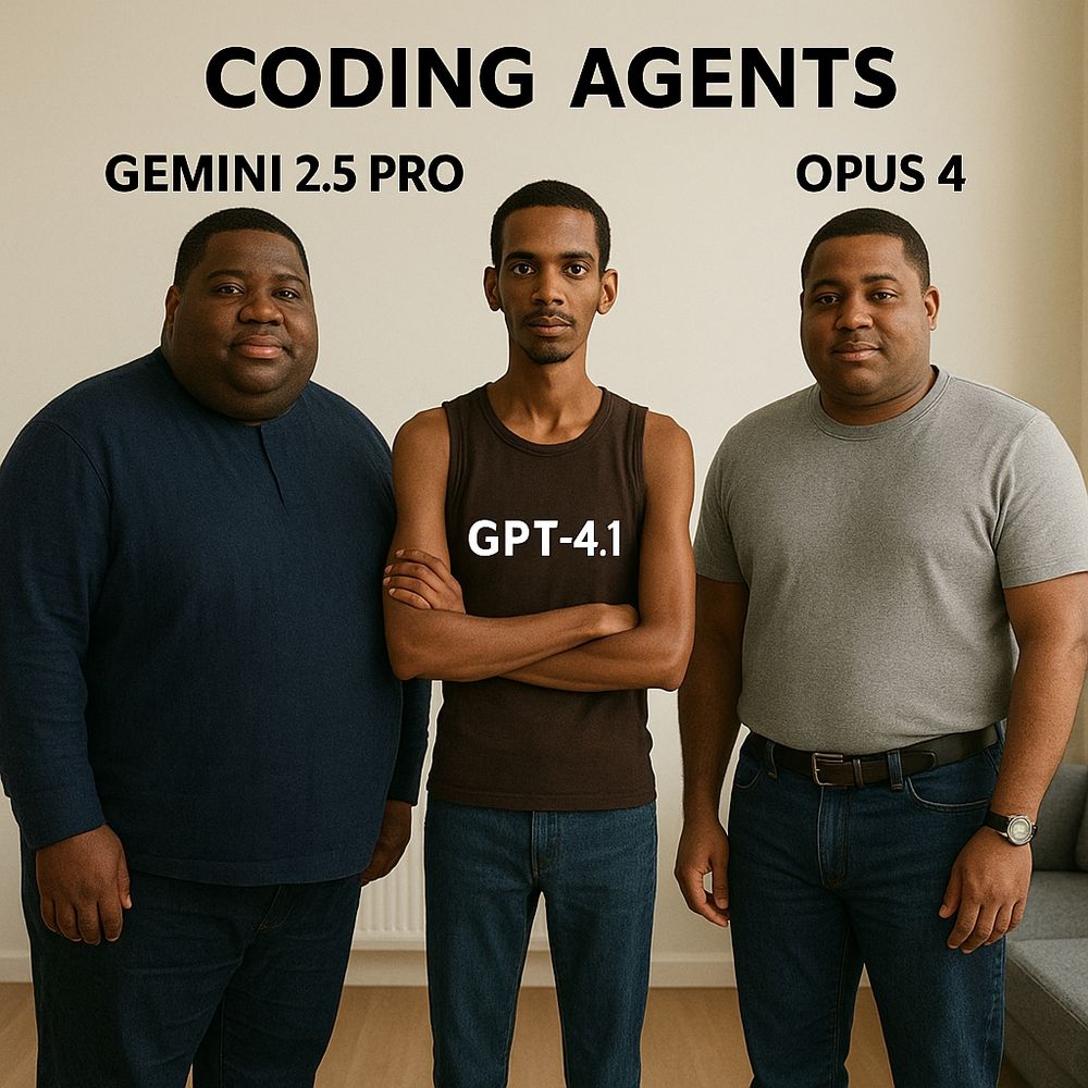 joking on how much Gemini 2.5 and Claude has overtaken Open AI models
